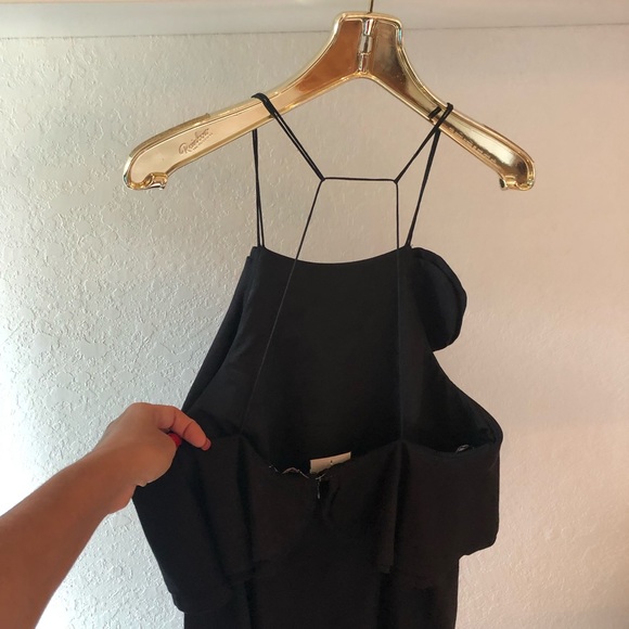 Black Dress Straps LOVE CULTURE Party Dress NWT - Picture 3 of 5